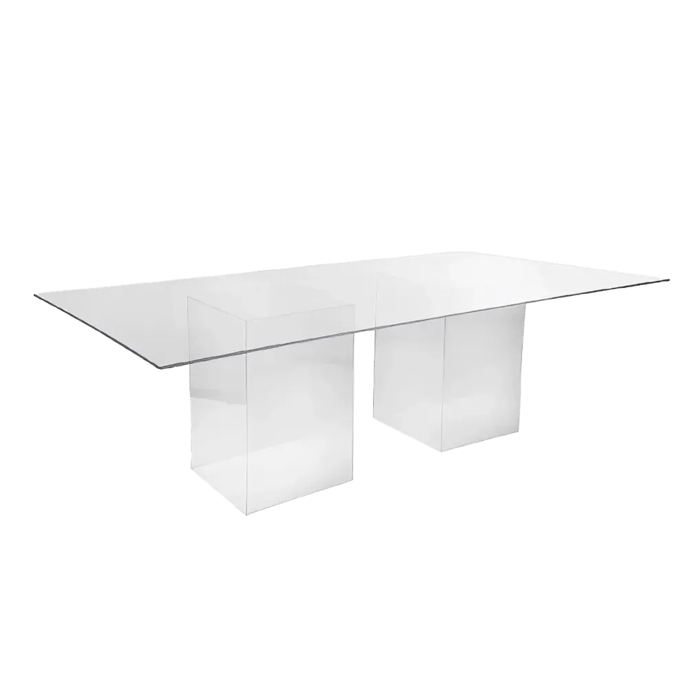 Ghost Acrylic Table Hire in Melbourne