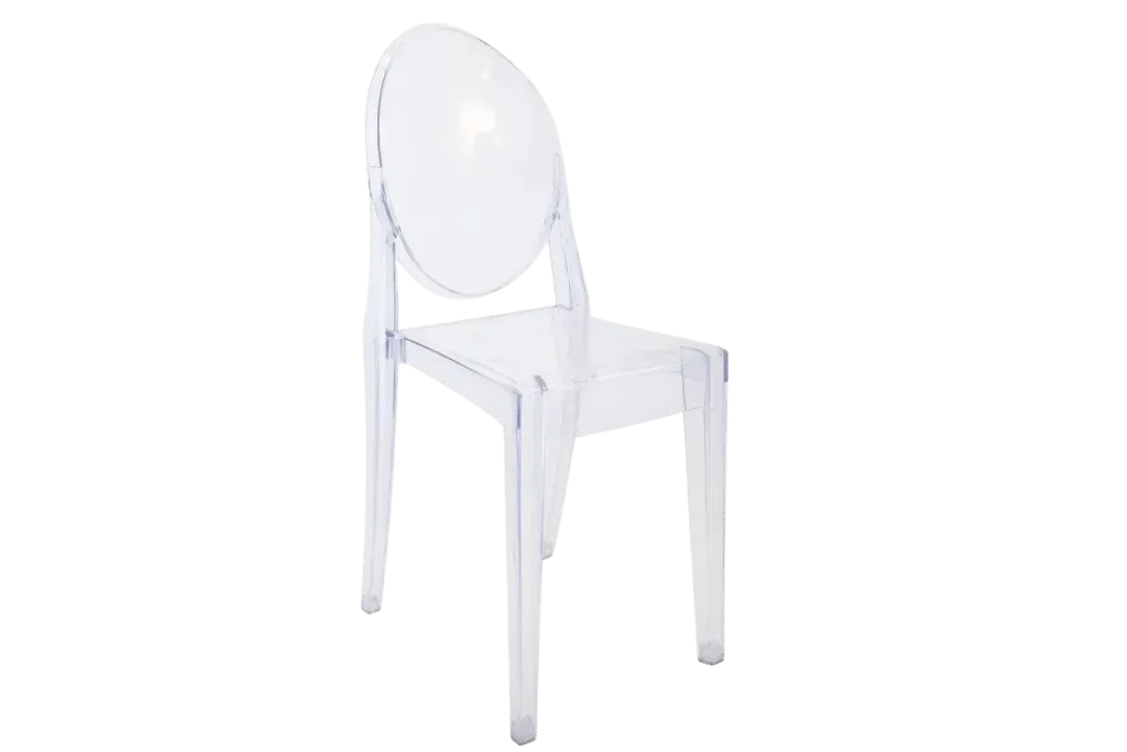 Clear Ghost Chair Hire in Melbourne